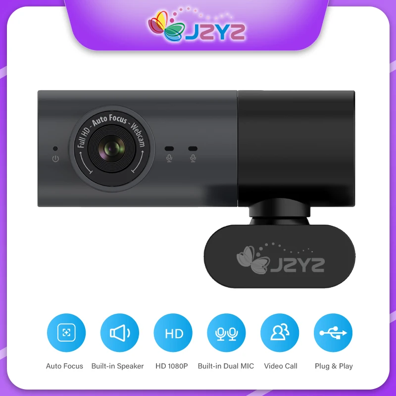 

Мини-камера видеонаблюдения JZYZ, 1080P Full HD, Wi-Fi, автофокус