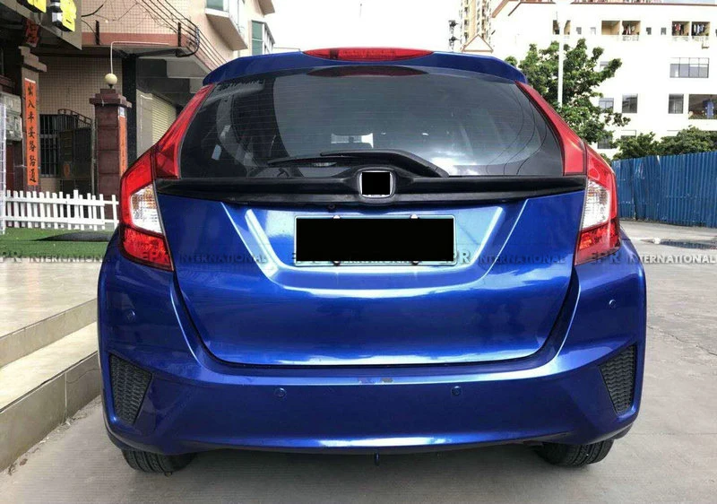 Задний спойлер из полиуретана для Honda Jazz- DBA-GK3.4.5.6 DAA-GP5.6 MU-style Подрезка крыла тела комплект тюнинг Jazz Racing