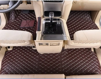 

Best quality! Custom special car floor mats for Lexus LX 570 5 seats 2020 waterproof durable car carpets for LX570 2019-2007