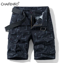 2021 Summer New Cotton Cargo Shorts Men Fashion Hot Casual Shorts Army Tactical Military Short Pants Men Loose Pocket Men Shorts