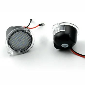 

Puddle Rearview Mirror Lamp LED 6500K White 1 pair 2x Side Rearview High quality