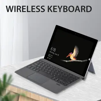 

Wireless Keyboard for Surface Go Bluetooth Energy Saving Gamepad with 7-Color Backlit