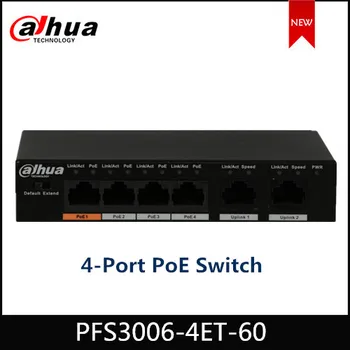 

Dahua PFS3006-4ET-60 4-Port PoE Switch (Unmanaged)