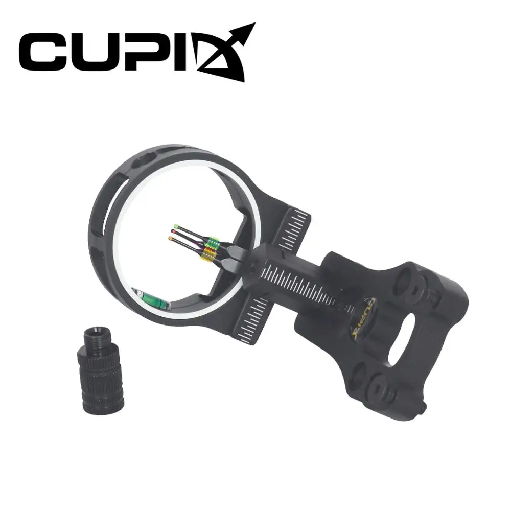 

Newest TP1530 3 pin Compound Bow Sight with 0.029'' Fiber light and witt sight light for both left and right hand shooters