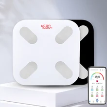 Bathroom Electronic Scale Floor Body  Fat With LED Digital Smart Weight Scale Wireless Bluetooth Balance Body BMI Weighing Scale