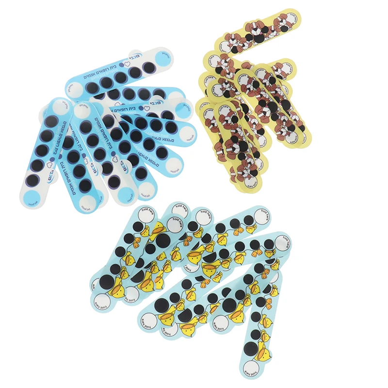 10 шт. Термометры с мультипликационным принтом на лоб, термометры, наклейки для младенцев, тест на температуру головы, Детская безопасность, уход за детьми
