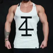 Спортивный жилет для фитнеса Brother Chun, летний мужской жилет из чистого хлопка, тренировочный жилет контрастного цвета, Быстросохнущий жилет