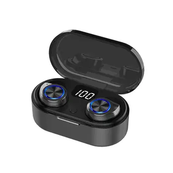 

Tw80 Earphones Digital Display Wireless Headphones Sports Waterproof Earbuds