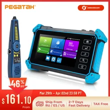 Pegatah Cctv tester mini monitor para cámara ipc probador cctv monitor táctil 4k poe de monitor vga hdmi probador de cámara ip