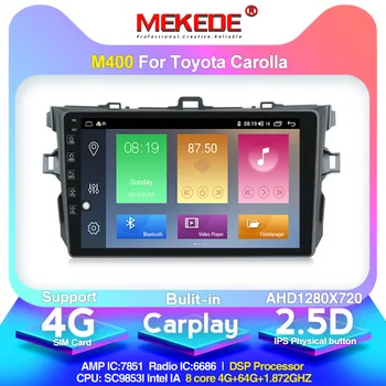 

4G RAM 2din Android 10.0 Car Radio Multimedia Player For Toyota Corolla E140/150 2008 2009 2010 2011 2012 2013 Stereo navigation