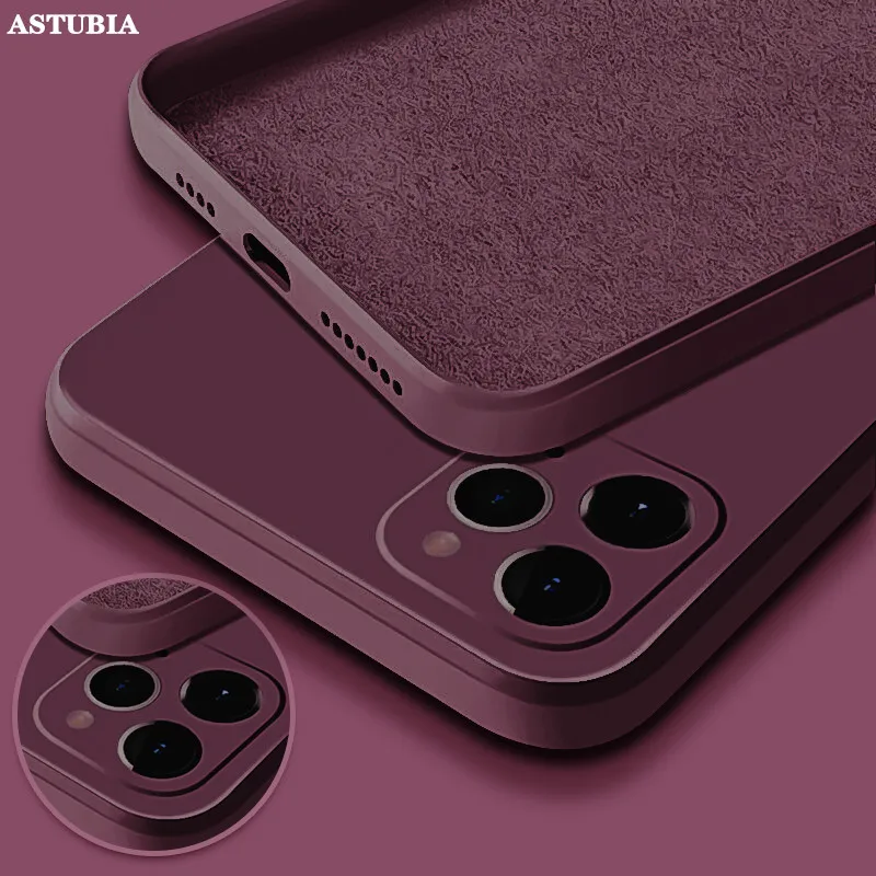 Официальный квадратный чехол из жидкого силикона для iPhone 11 12 Pro Max Mini, чехол с полной защитой для iPhone XS MAX XR X 7 8 PLUS SE2, чехол|Бамперы| | АлиЭкспресс - Самые популярные аксессуары для мобильных