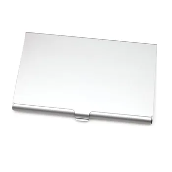 

aluminum alloy business card case metal box cover credit card holder card wallet