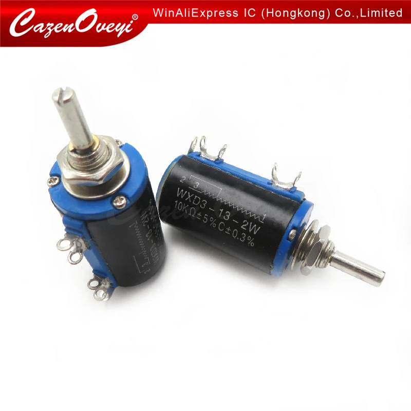 1 шт./лот WXD3-13-2W 100 200 220 470 680 1K 2 K 3 4 7 5 6 8 10K 22K 33K 47K 100K Ohm WXD3-13 Вт проволочный