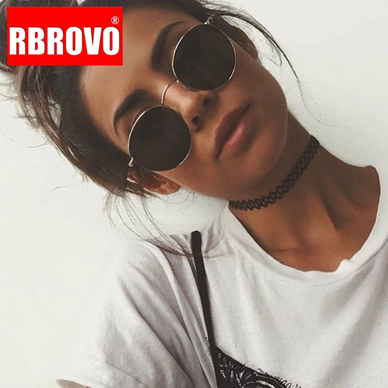 RBROVO 2019 винтажные овальные классические солнцезащитные очки женские/мужские