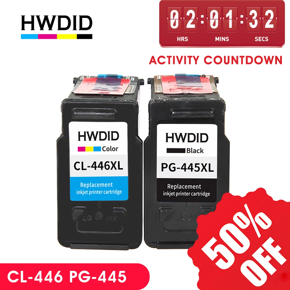 HWDID pg445 cl446 картридж для Canon pg 445 cl 446 PG PIXMA MX494 MG 2440 2540 IP2840|ink cartridge|ink cartridge for canoncartridge canon