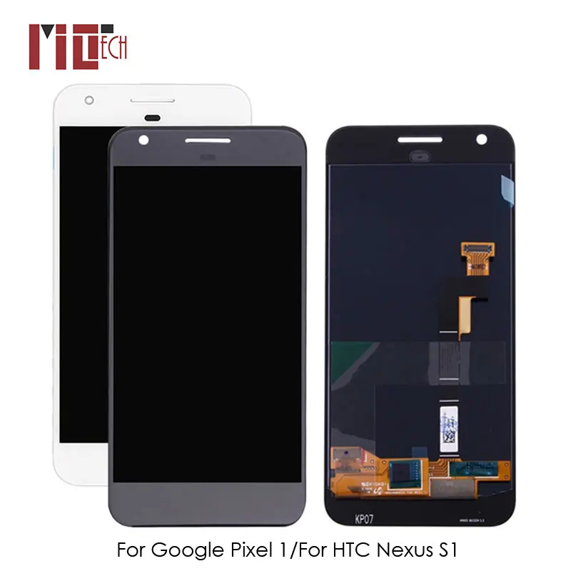ЖК-дисплей для htc Google Pixel 1 Nexus S1, сенсорный экран, дигитайзер, черный, без рамки, сборка, замена, лучшее качество, 5,0 дюймов