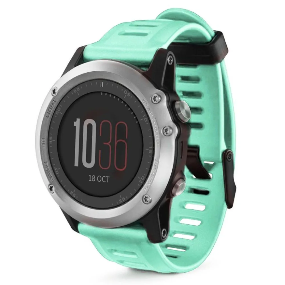 26 мм Цветной силиконовый ремешок для Garmin Fenix 3/3 HR frontier/классический браслет для Garmin Fenix 5X/5X Plus браслет для смарт-часов