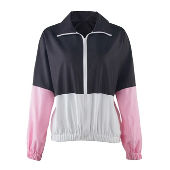 

Puimentiua Fall Women's Lightweight Raincoat Female Waterproof Packable Outdoor Hiking Jacket Short Rain Jacket Active Rainwear