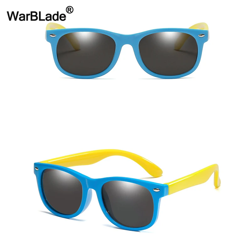 Sunglasses Cute Children Polarized TR90 Boys Girls Kids Silicone Safety for Baby UV400 Eyewear Oculos polarized sunglasses