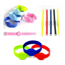 Красочные многофункциональные силиконовые браслеты 125 кГц TK4100 Rfid Браслет контроль доступа IC карта браслет бирка