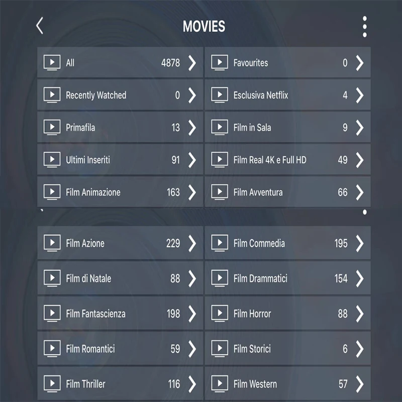 IPTV Италия M3U Subcription 6 месяцев 12 3700 каналов кино Новости Дети Музыка DAZN Xky спорт