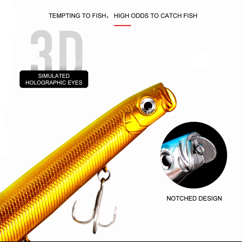 Cat Claw 5/10 pcs Fishing Lure set Origin Pencil Stick Bait Hard Bait For Sea Bass Casting Super Shot Floating Trolling Wobblers