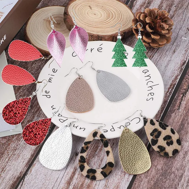 Litchi PU cuir vinyle tissu Faux similicuir pour boucle d'oreille couture vêtements bricolage arc décor imperméable à la main matériel rouleau 6