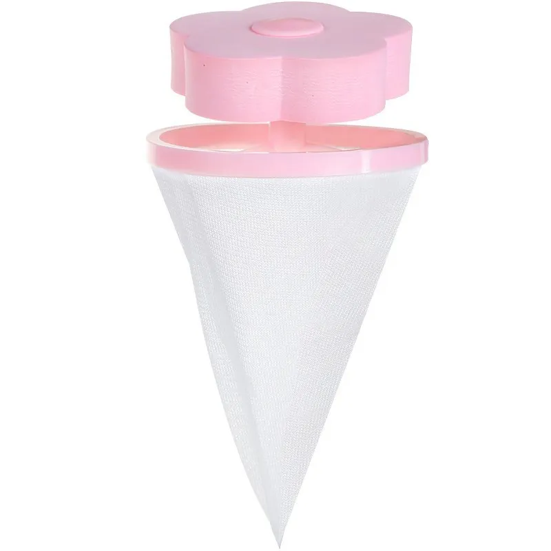 

Washing Machine Filter Screen Bag Universal Hair Remover Floating Debris String Bag Suction Hair Filter Laundry Bag