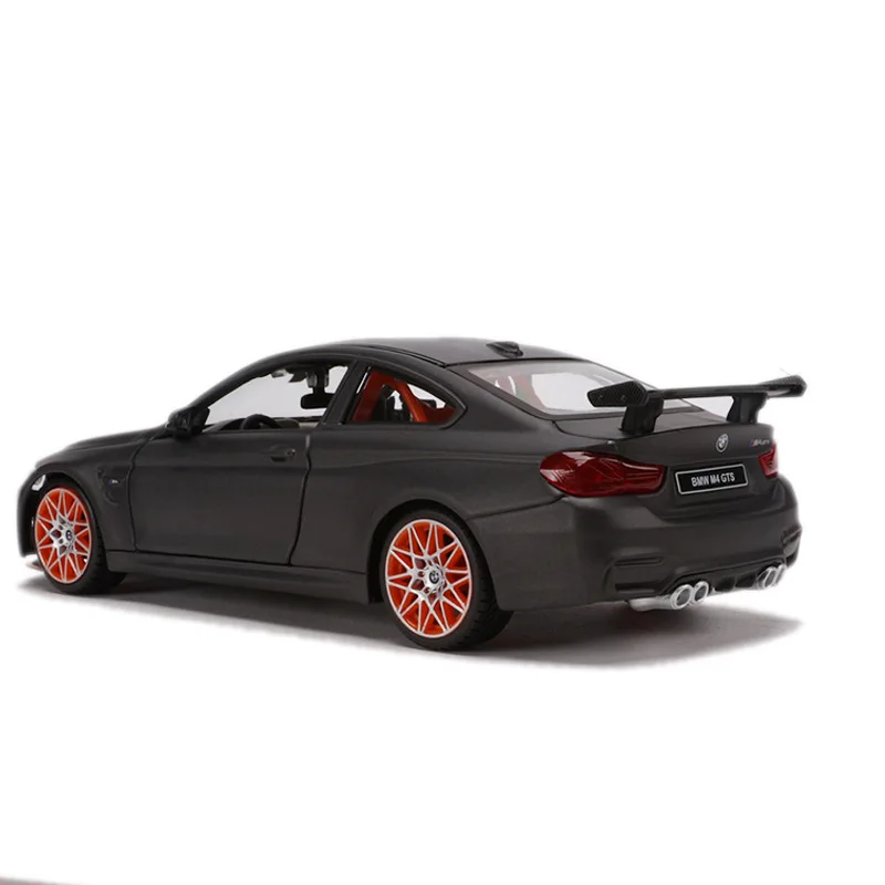Maisto 1: 24 M4 GTS спойлер версия модели, брелок для автомобильных ключей, модель игрушка в подарок