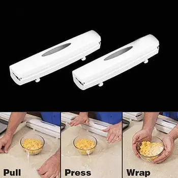 

Parchment Paper Cling Wrap Holders High Quality Tool Food Cutter Foil Cling Film Cutter Tools Towel Dispenser Kitchen