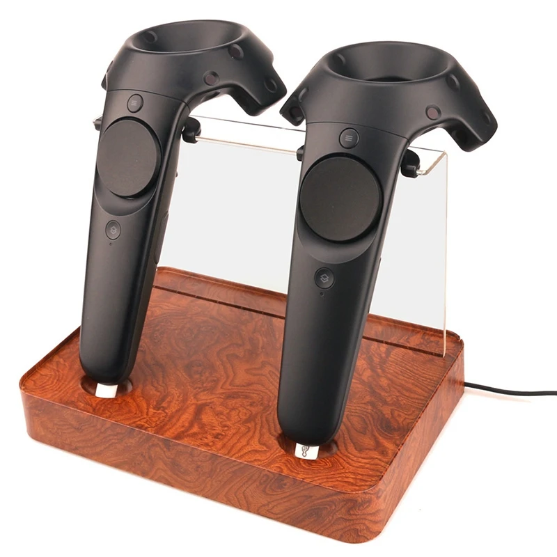 Магнитный беспроводной зарядный держатель для Htc Vive/Pro Vr контроллер двойное Беспроводное зарядное устройство зарядная станция Подставка Адсорбция Vr Acc