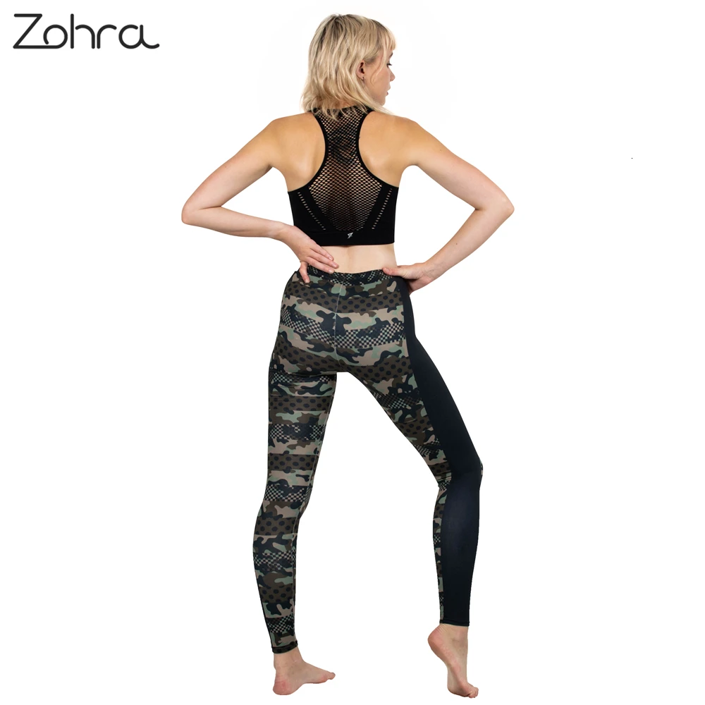 Брендовые женские модные леггинсы с имитацией камуфляжного принта, обтягивающие леггинсы в стиле панк, штаны для фитнеса