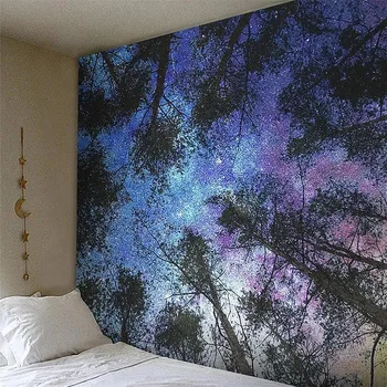

Large Wall Pictures Forest Tapestry Wall Hanging Bohemian Decor Psychedelic Wall Tapestry Tapiz Pared Tela Tenture