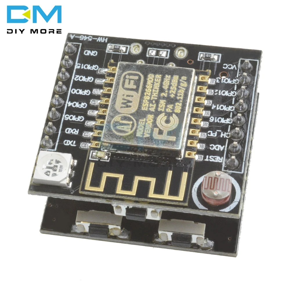ESP8266 ESP 12F серийная плата разработки Wi Fi Witty Cloud фотомодуль MINI NodeMCU для Arduino LDR WS2812