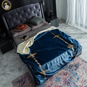 

1 pc fleece fabric Blankets Soft Comforter Bedding Quilts bedspread