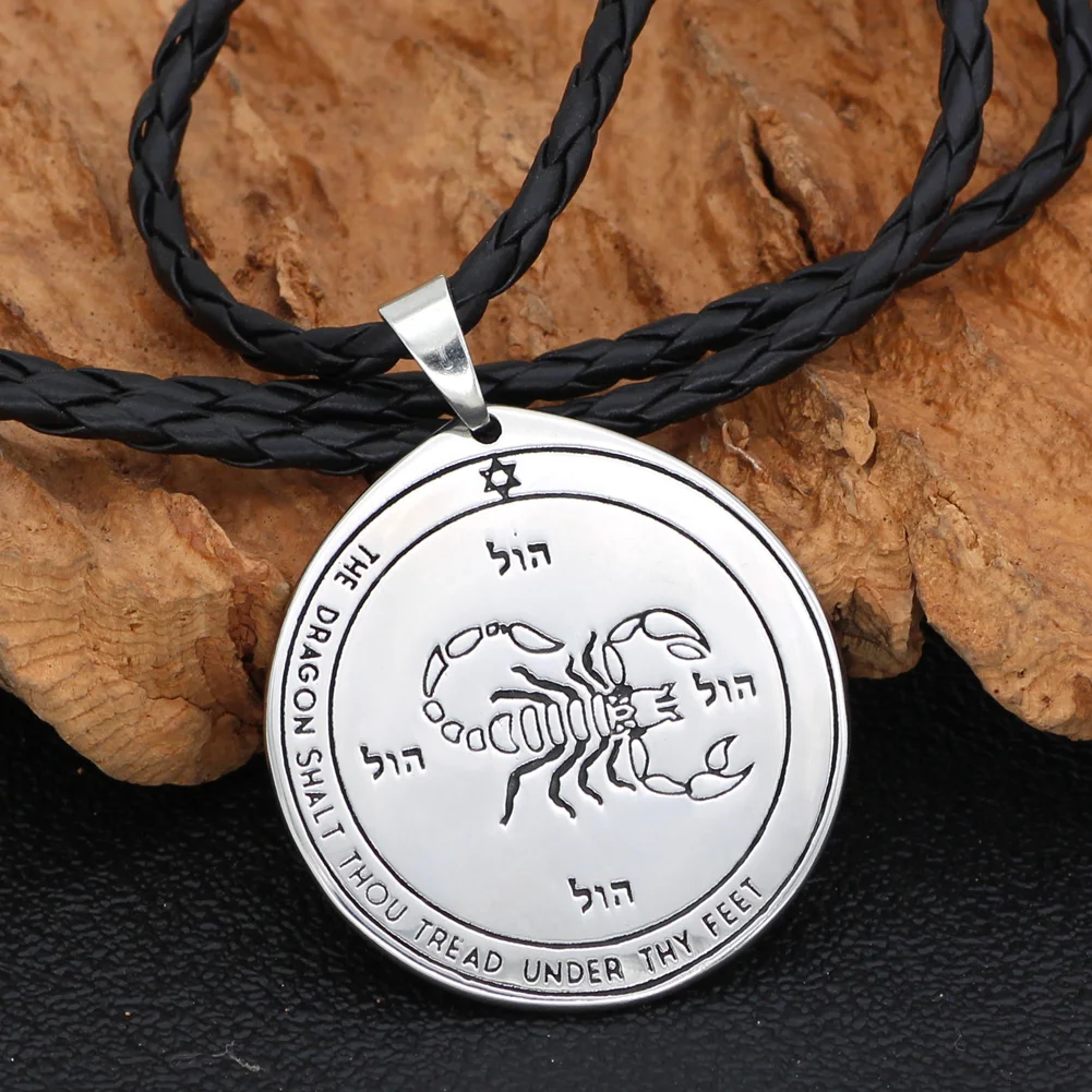 Талисман Пентакль Соломона Wiccan языческая герметичная ожерелье с подвеской
