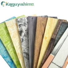 Kaguyahime DIY Wall Stickers Self-Adhesive Decor Wallpaper For Kids Room Kitchen Bedroom Waterproof Sticker 3D Wallpaper Brick