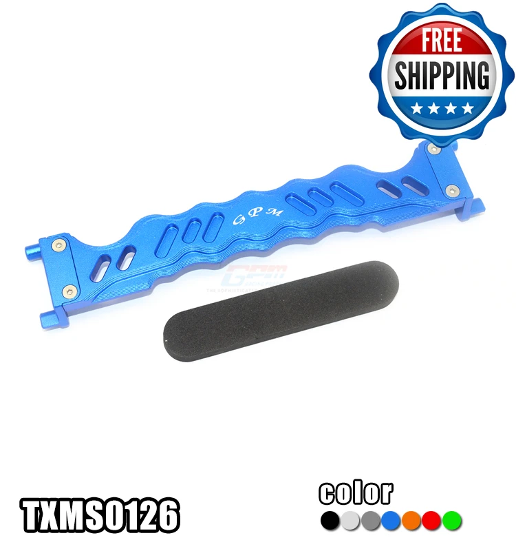 Аккумуляторная пластина из алюминиевого сплава для TRAXXAS 1/10 MAXX MONSTER TRUCK 89076 4