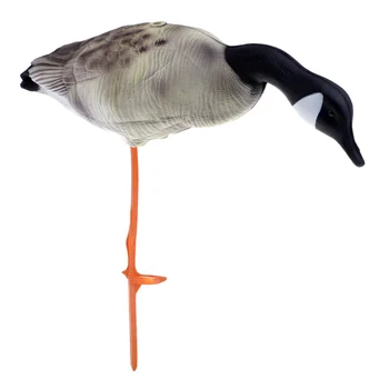 

Full Body Goose Hunting Shooting Decoys Lawn Ornaments Decors with Surpport Pole