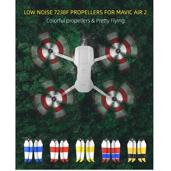 

2Pair Mavic Air 2 Foldable Quick Release Propeller Colourful Low Noise Propellers for DJI Mavic Air 2 Accessories