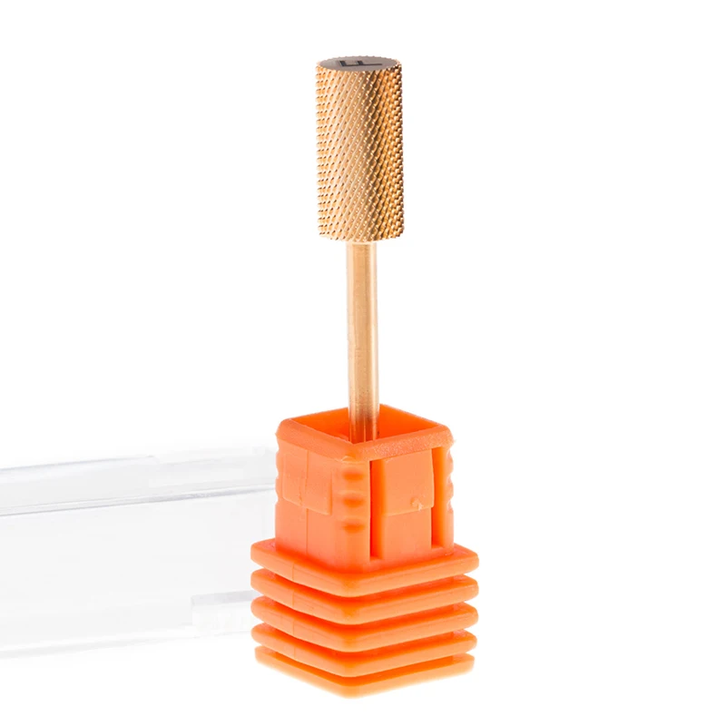 

MAOHANG высококачественное 3/32 "большое Карбидное сверло с золотым покрытием для ногтей фреза для электрической дрели машинка для маникюра