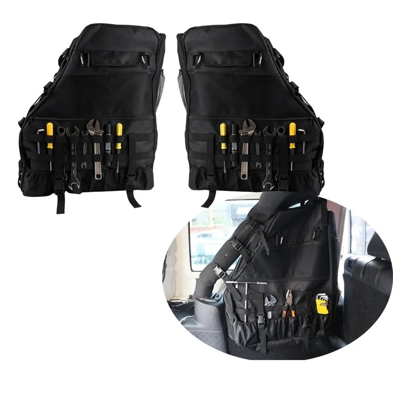 Для Jeep Wrangler JK JL сумка для хранения органайзеры карго ролл бар сума Боковая дверь