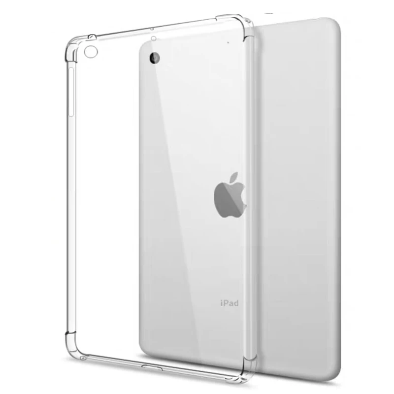 9,7 ''Корона Coque для iPad Air1 Air 1 чехол Роскошный умный авто-сон PU кожаный Стенд A1474 A1475 A1476 чехол для iPad Air 1 - Цвет: Shockproof TPU