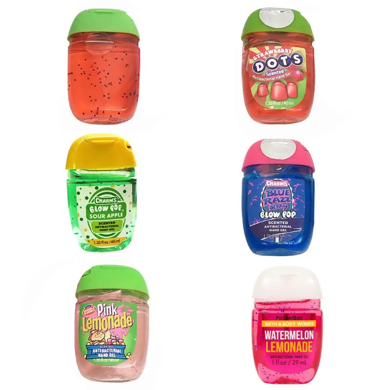 

30ml Outdoor Cleansing Fluid Travel Portable Mini Hand Sanitizer Disposable No Clean Waterless Scented Gel Leak Proof