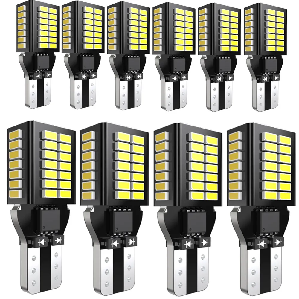 

10x T15 W16W Canbus LED Backup Reverse Light For Kia Rio K2 3 Armrest Ceed Sportage Sorento Cerato Soul Picanto Optima K3