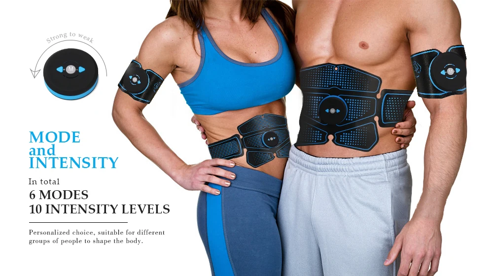 Appareil abdo,Stimulateur de muscles abdominaux EMS unisexe,appareil de