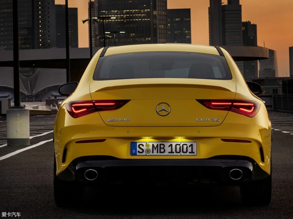 Спойлер для Benz CLa Class c118 спойлер заднего багажника из углеродного волокна крыла 2019