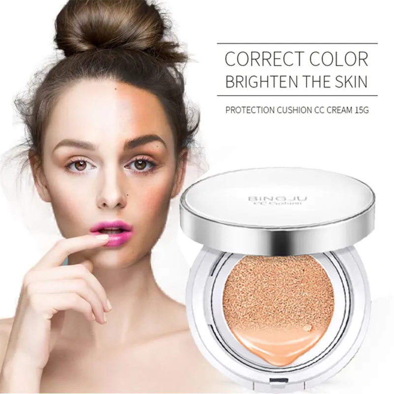 Консилер ВВ крем модный натуральный тональный крем CC Cream Air Cushion 15 г Косметика Красота осветляющая увлажняющая