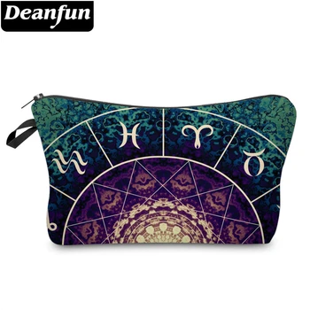

Deanfun Soft Polyester Constellation Printing Makeup Bag Fashion Waterproof Makeup Bag Small Cosmetic Bag 51406
