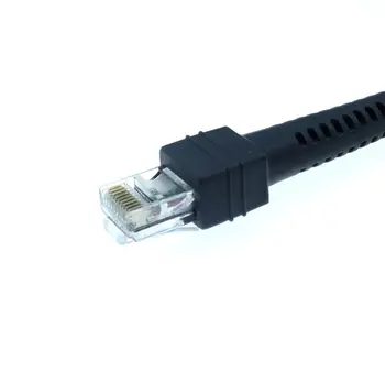 

usb 2.0 to rj45 Symbol barcode scanner USB cable LS1203 LS2208 LS4208 LS3008 CBA-U01-S07ZAR best wholesale price